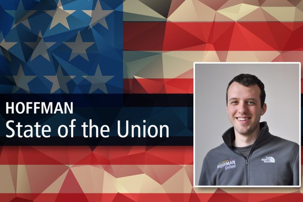 State of the Union Feature Image with Paul Hoffman and American Flag background